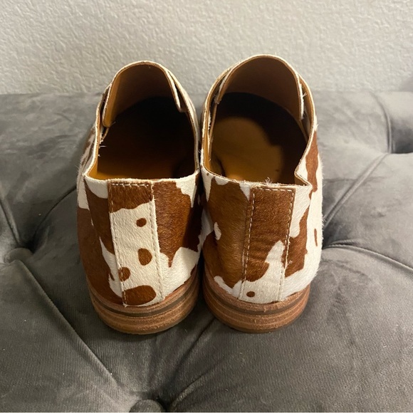 New W/Out Box Korkease Womens Nottingham Flat Cow Print - Size 7.5M - Picture 7 of 9